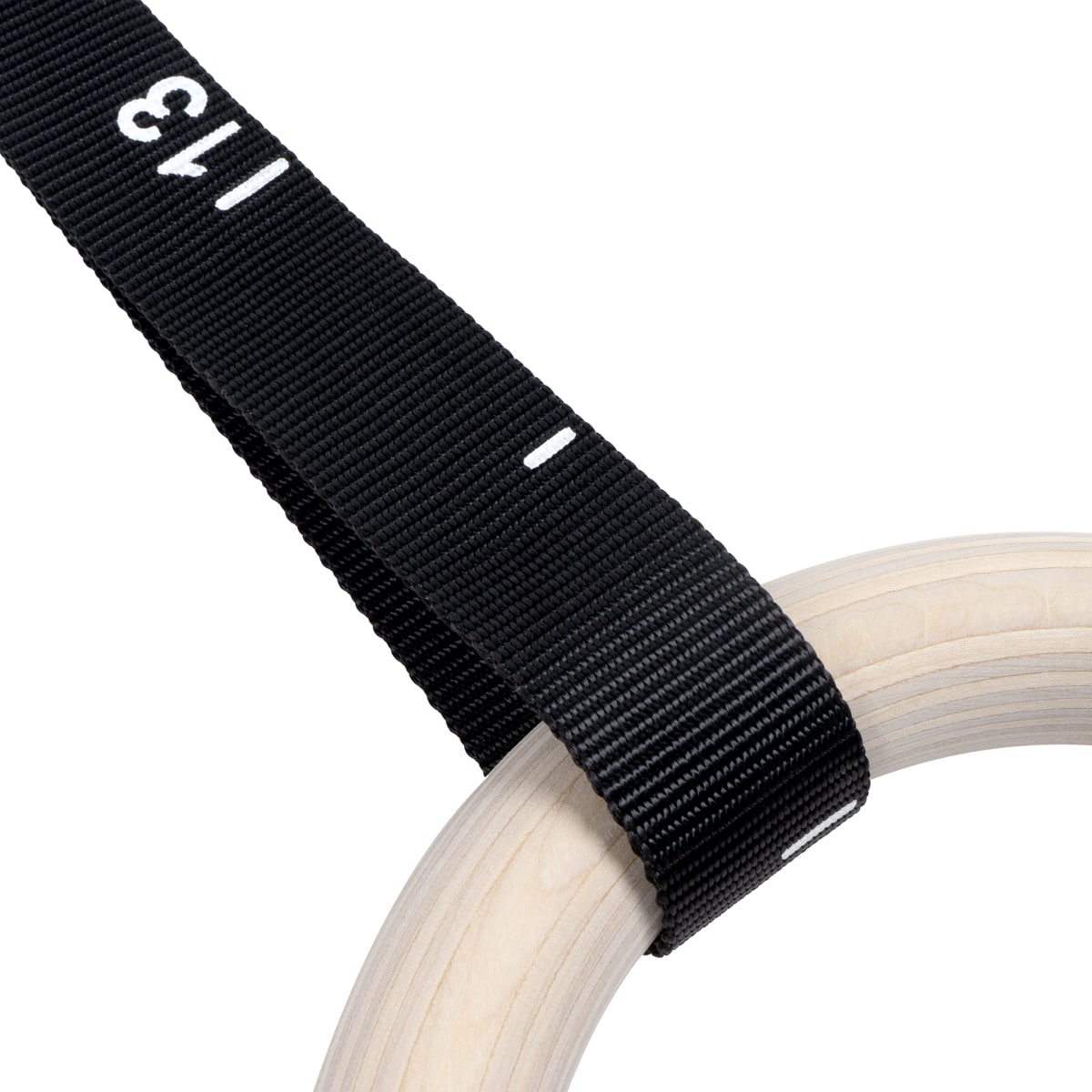Anelli da ginnastica crosstraining in legno 32 mm cinghie regolabili 5 1