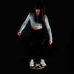 Quadro de equilíbrio de madeira para equilíbrio e coordenação Ø 39cm Quadro de equilíbrio de madeira para equilíbrio e coordenação Ø 39cm