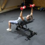 Banc de musculation en acier inclinable