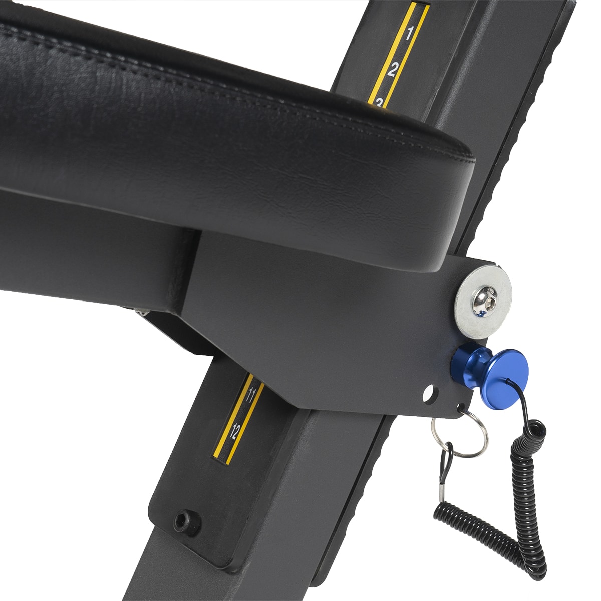 stalen olympische schuine bank met stanghouder 2