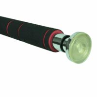 Barre de traction pour cadre de porte en acier 80 a 100 cm Visserie 2 1