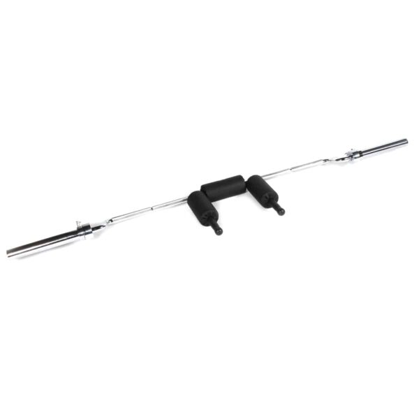 Barre squat "Safety Squat Bar" en acier 220cm Ø50mm + 2 stop disques