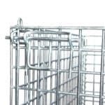 Metal storage cage cart for balls 4 Metal storage cage cart for balls 4