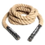 Cross training hemp climbing rope 38mm x 4.50m without hook 3