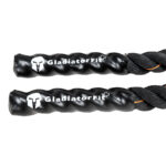 Fitness touw Battle Rope golvend polyester 15m 2