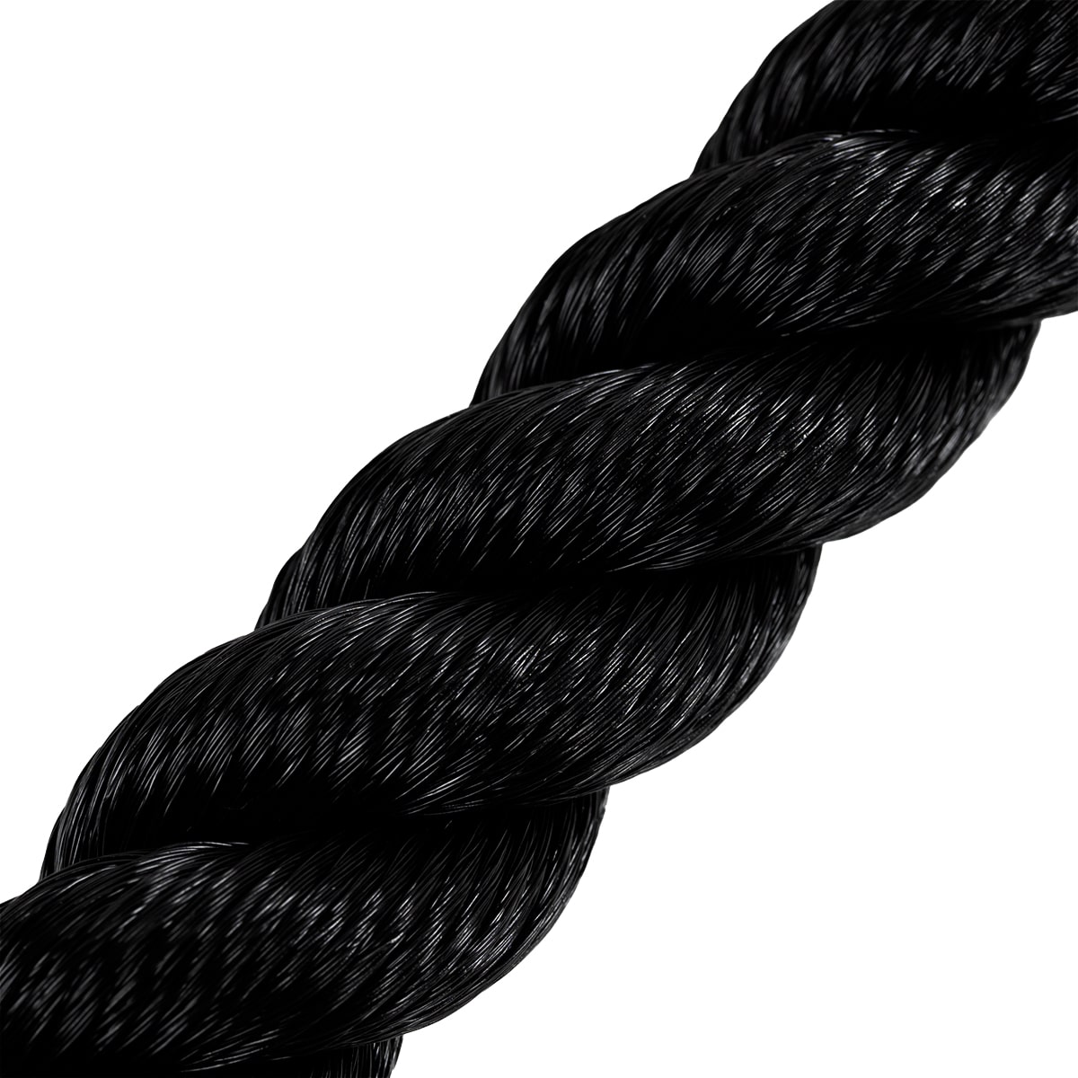 Corde triceps nylon a poignee 39cm pour traction tirage a la poulie 3 1