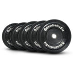 Olympische Scheibe schwarz gummibeschichtet O 51mm 1 1