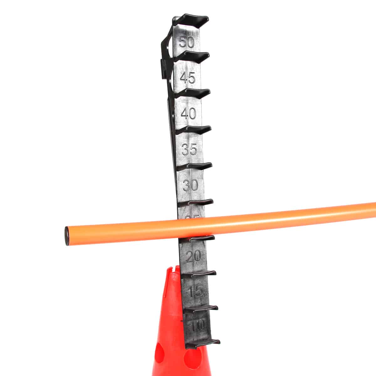 Multifunctional, adjustable PVC hedge with 2 perforated cones 1 1