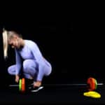 Kit per allenamento con i pesi con 6 dischi bar 2 dischi di arresto 31 mm 4