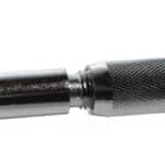 Set di dischi in gomma da 50 kg e barre cromate con foro da 25 mm 4