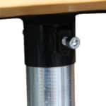 Maniquí de entrenamiento de boxeo de silicona ajustable en altura 4