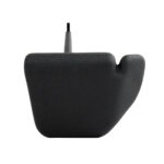 Poignee basse ergonomique en acier pour tirage a la poulie 5 1