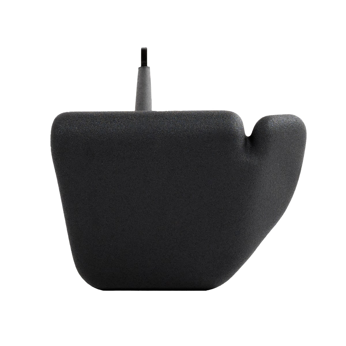 Poignee basse ergonomique en acier pour tirage a la poulie 5 1