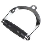 Poignee de traction tirage a la poulie en acier et caoutchouc 2