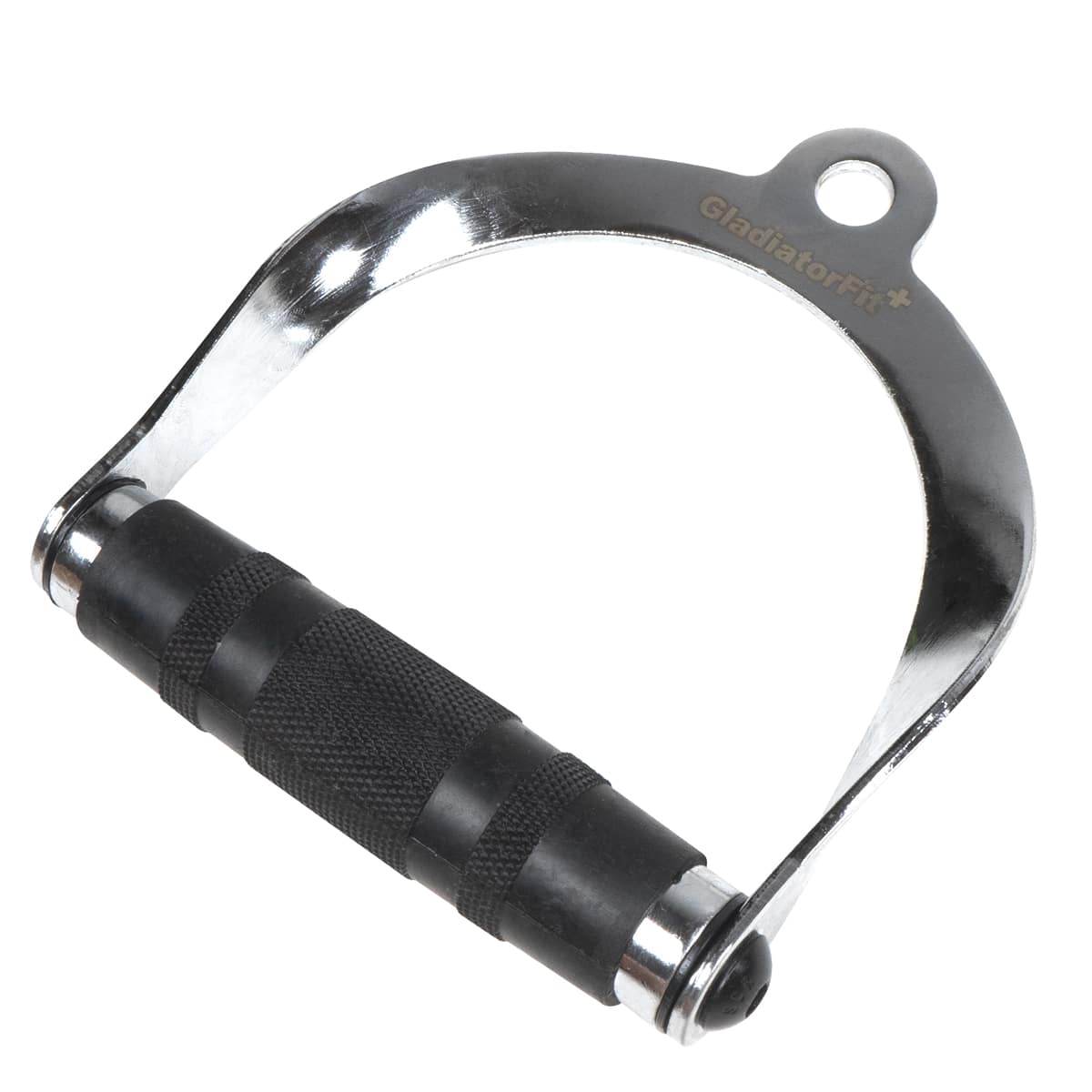 Poignee de traction tirage a la poulie en acier et caoutchouc 2