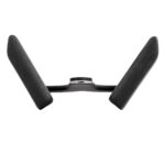 Ergonomic wide steel handle for pulley pull 1 1