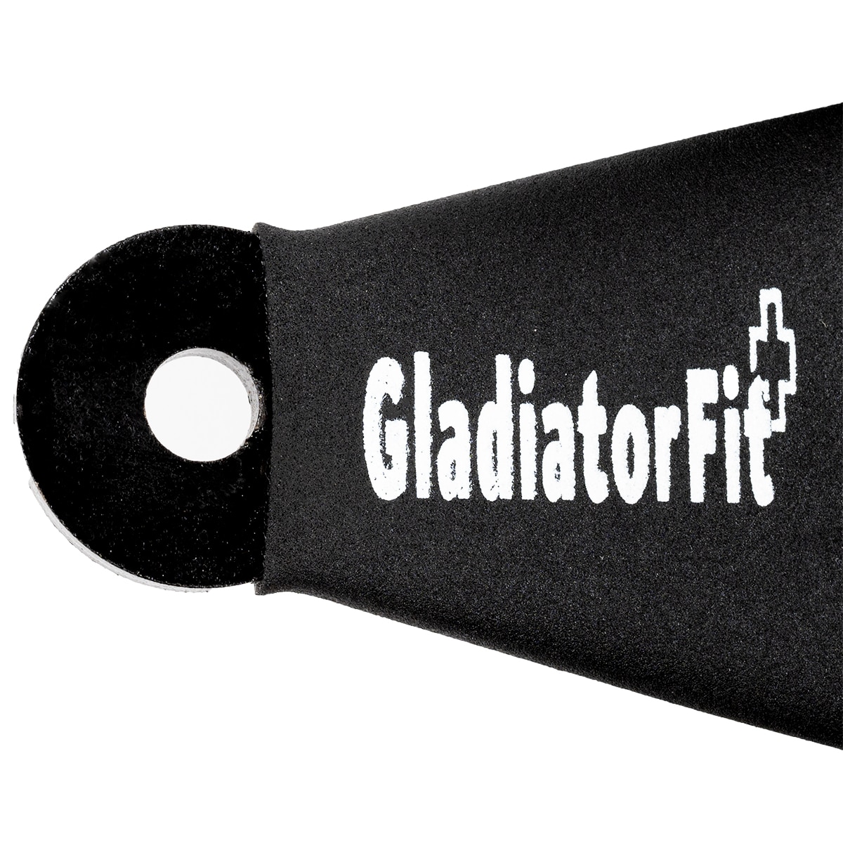 Wide ergonomic steel handle for pulley pull 4 1