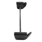 Poignee longue ergonomique en acier pour tirage a la poulie 3 1