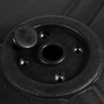 Saco de boxe ajustável em altura 125 158 cm base 3 1