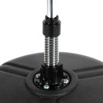 Saco de boxe ajustável em altura 125 158 cm base 4 1