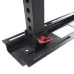 Cross training stalen wandrek 110x60x230cm met 4" bevestigingen Cross training stalen wandrek 110x60x230cm met 4" bevestigingen