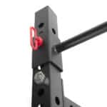 Cross training stalen wandrek 110x60x230cm met 6" bevestigingen Cross training stalen wandrek 110x60x230cm met 6" bevestigingen