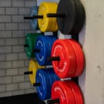 Rack de rangement mural en acier pour disques 51mm