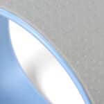 PVC yoga and pilates wheel with natural cork cover O 33cm 2 1