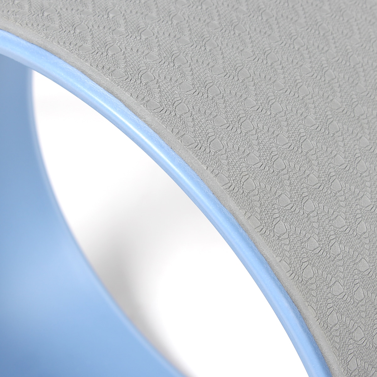 PVC yoga and pilates wheel with natural cork cover O 33cm 2 1