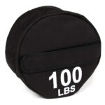 Sac leste de sable en nylon rond pour cross training 100lbs