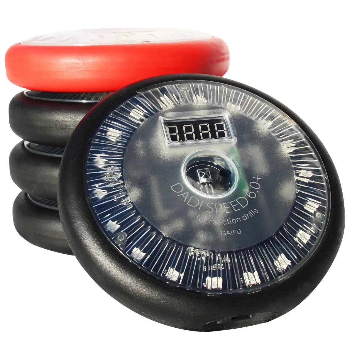 Set de 4 buzzers lumineux a LED 25×17.5×14.5cm cable de charge USB