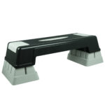 Step de fitness aerobic en PVC 70cm ajustable 3 niveaux 12 17 22 cm 2 1