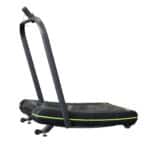 Curved steel treadmill without motor