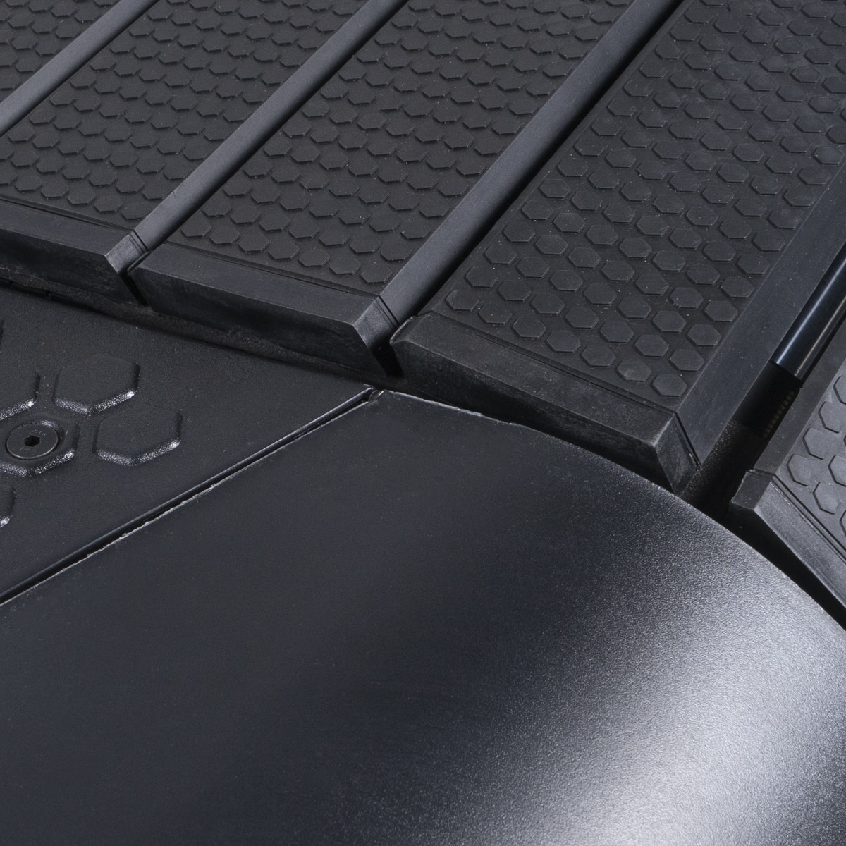 Tapis roulant de remise en forme en acier courbe incurve sans moteur 4