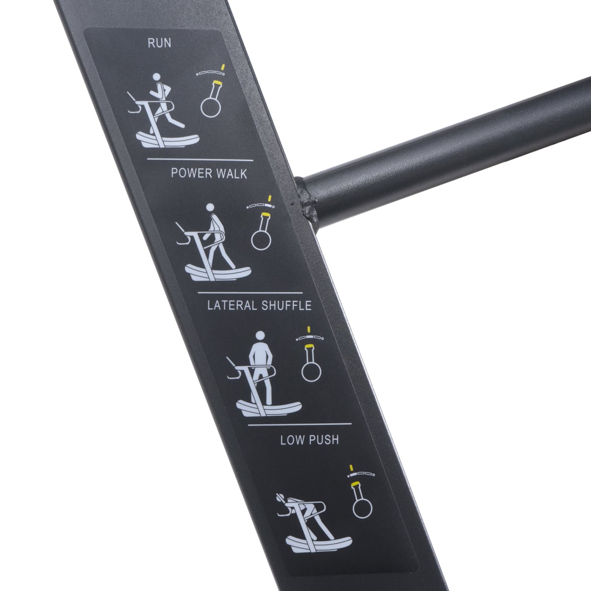 Tapis roulant de remise en forme en acier courbe incurve sans moteur 7