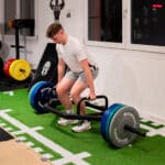 Barra olímpica de acero hexagonal 50mm 2