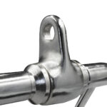 Triangle de traction en acier pour tirage a la poulie avec poignees 2 1