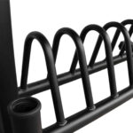 Stalen rek voor het opbergen van gewichten en schijven 130x80x100cm 2