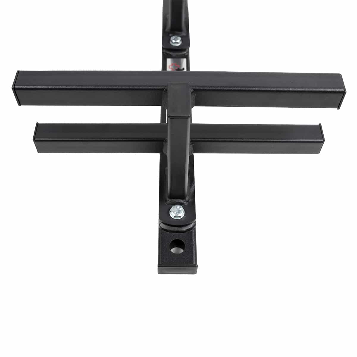 Aan de muur bevestigd stalen opbergrek voor gewichten 3