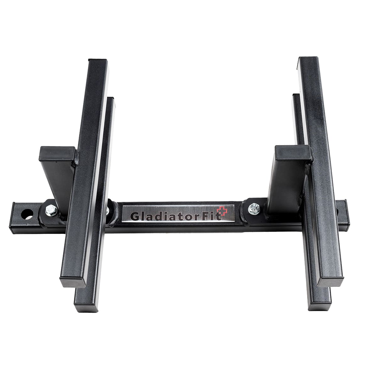 Aan de muur bevestigd stalen opbergrek voor gewichten 5