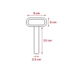 Korte pinbout voor rekken en tuigageaccessoires