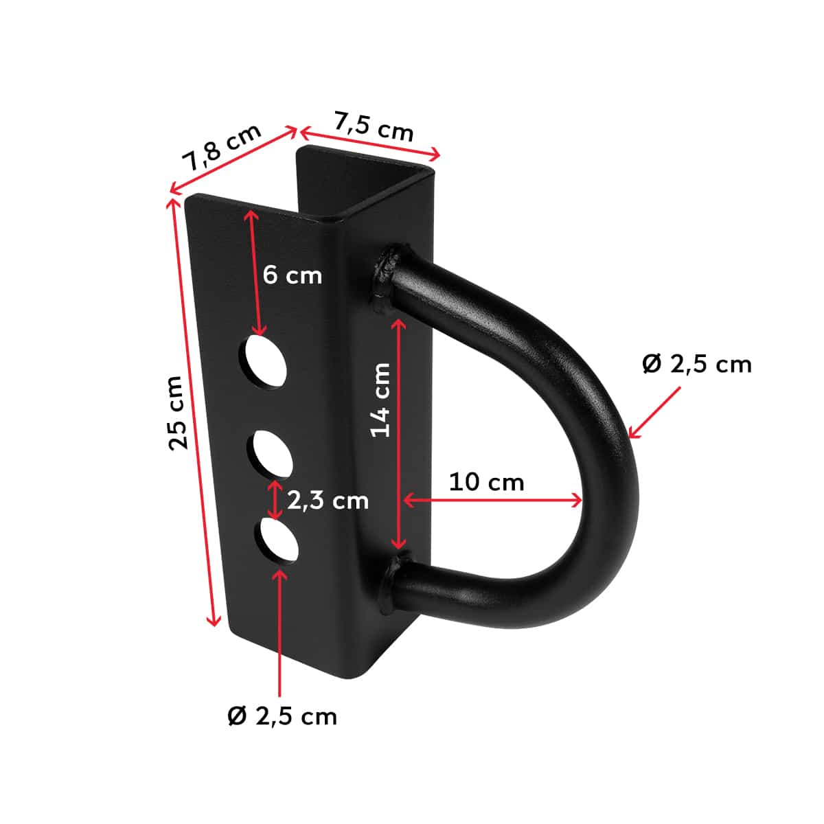 crochet battle rope pour rack