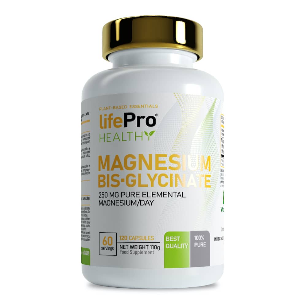 Magnesium Bis glycinaat 60caps Life Pro