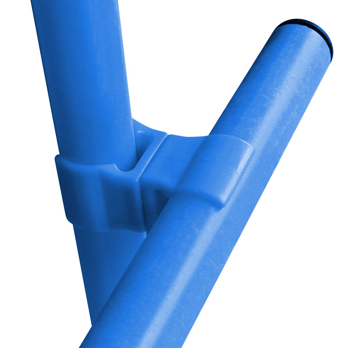 Poteaux en plastique avec plots et jalons pour entrainement agilite 3 piquets bleu 2 Poteaux en plastique avec plots et jalons pour entrainement agilite 3 piquets bleu 2