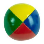 Pelota de malabarista de cuero resistente O 68mm