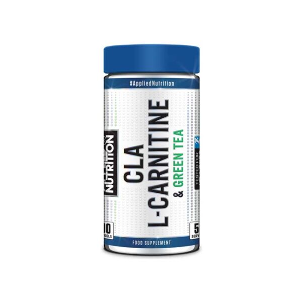 CLA + L Carnitine + Green Tea 100 soft gels Applied Nutrition