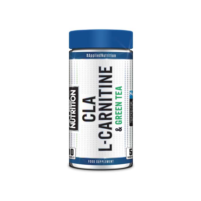 CLA + L Carnitina + Tè verde 100 capsule morbide Applied Nutrition