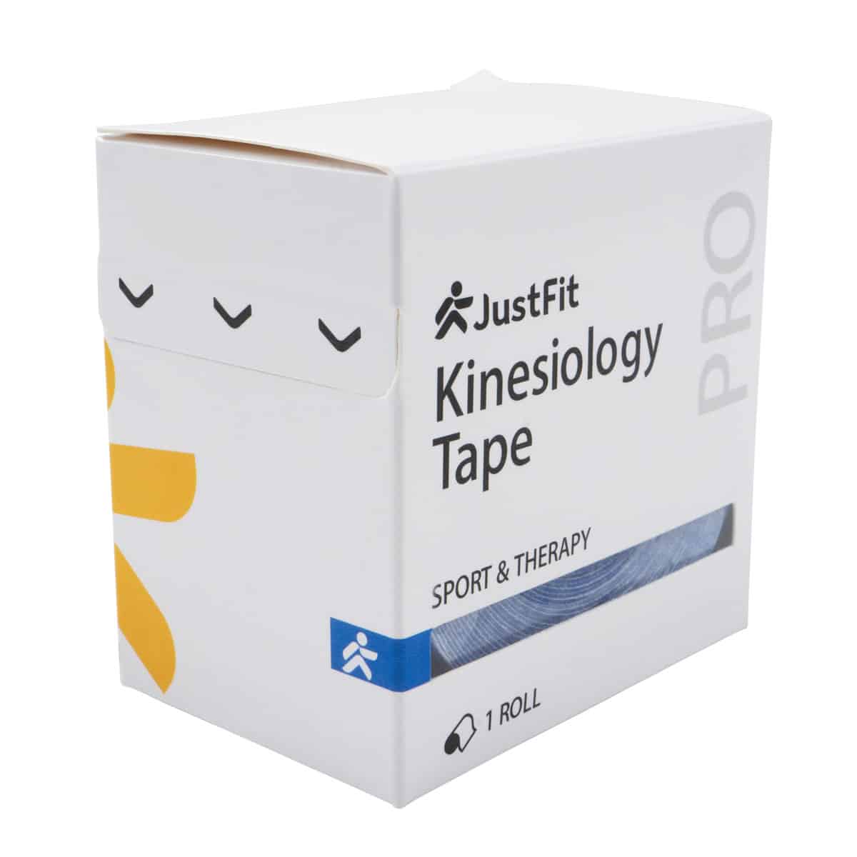 Tape Kinesiologie-Band aus Baumwolle 5m blau 5