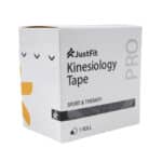 Tape Kinesiologie-Band aus Baumwolle 5m schwarz 2