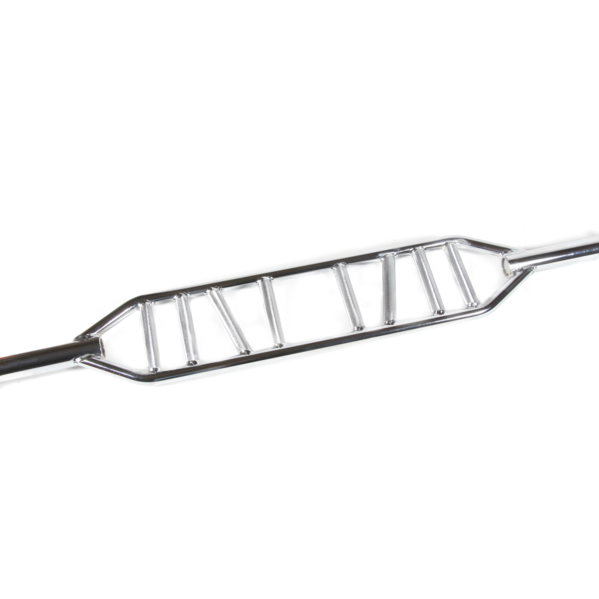 Barre Suisse multiprise 210cm acier alesage 50mm 2 stop disques Gris 1